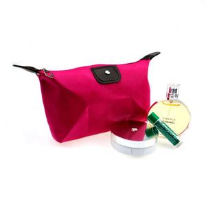 Hot Sale Portable Makeup Bags Cosmetic Pouch Nylon <b>Vanity</b> <b>case</b> Custom logo Toiletry Women Cosmetic Make up Bag Travel - Product Image 3
