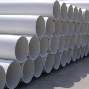 Astm C- PVC M-Pvc Pipe U-pvc Plastic Pipe Sch40 Or Sch 80 1/2-6 Inch Pipe With Belled End