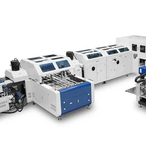 Fully Automatic Hardcover Case Making Machine Line For Making Book Cover,Calendar etc.