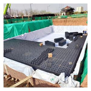 Allée Bord <span class=keywords><strong>de</strong></span> route Drainage des eaux pluviales <span class=keywords><strong>Gouttière</strong></span> Sous le sol pp Détention modulaire Réservoir <span class=keywords><strong>de</strong></span> trempage - Product Image 5