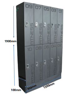 Tùy Chỉnh HPL Sinh Viên <span class=keywords><strong>Locker</strong></span> Màu Đen Không Thấm Nước Tủ Với Khóa Kỹ Thuật Số Phòng Tập Thể Dục <span class=keywords><strong>Locker</strong></span> - Product Image 1