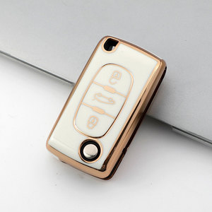 Nouvelle <span class=keywords><strong>coque</strong></span> de protection <span class=keywords><strong>pour</strong></span> clé à distance de voiture en TPU <span class=keywords><strong>pour</strong></span> <span class=keywords><strong>Peugeot</strong></span> 107 207 307 <span class=keywords><strong>308</strong></span> 407 607 3008 5008 <span class=keywords><strong>pour</strong></span> Citroen Xsara Picasso C5 C6 C8 sans clé - Product Image 6