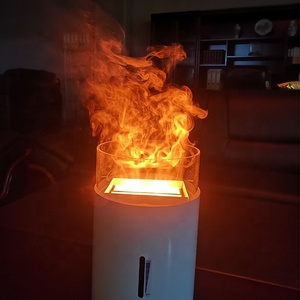 Tazón de fuente de fuego eléctrico portátil, quemador de agua 3D de mesa pequeña, <span class=keywords><strong>chimenea</strong></span> para hoteles, pantalla LED - Product Image 4