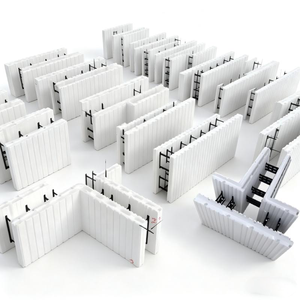 Blocchi ICF in EPS, <span class=keywords><strong>Forme</strong></span> Isolate per Calcestruzzo, Moduli in Schiuma per Costruzione di Case, Ville, Appartamenti e Edifici Commerciali - Product Image 3