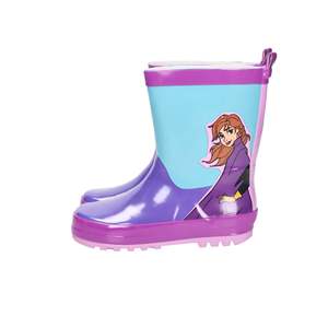Stivali da pioggia Disney Frozen per bambina, viola, modello basso alla caviglia - Product Image 1