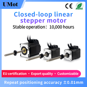 UMOT <span class=keywords><strong>CNC</strong></span> 0.13-1.2Nm Custom-made Nema11/17/23 yarı iletken için 1000rpm kodlayıcı ile hibrid kapalı döngü kurşun vida step Motor - Product Image 3