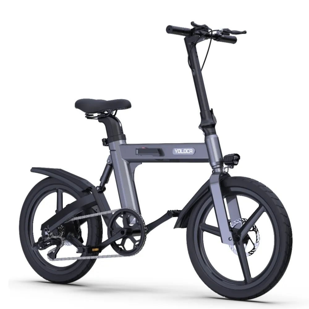 Yoloca C7 Elektrische Fiets E Fat Band Fiets 48V 15ah 500W Fatbike Eu Magazijn Bicicleta Electrica Goedkoopste Elektrische Fiets