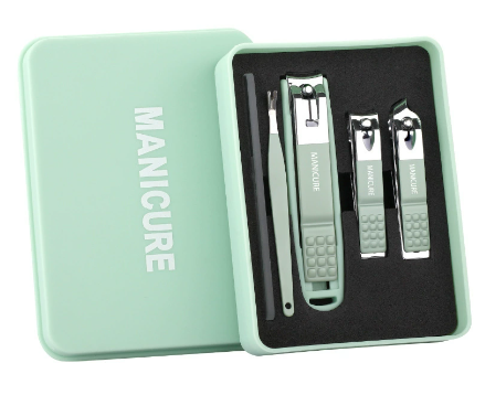 Coupe-ongles 5 pièces vert