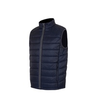 Veste d'hiver pour homme en duvet, confortable, imperméable, chaude, bleue, OEM, pas cher