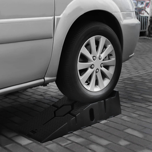 <span class=keywords><strong>Rampe</strong></span> de voiture en plastique robuste Rampes de levage de garage pour véhicules automobiles Rampes de voiture en deux pièces - Product Image 4