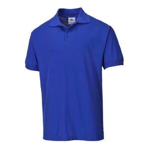 PORTWEST - B210RBRXS Polo bleu royal de Naples-T-SHIRTS ET POLO DE TRAVAIL EAN 5036108155750 - Product Image 1