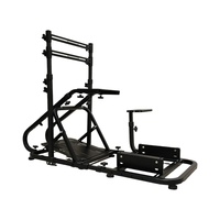 Nuevo soporte de palanca de cambios de conducción Virtual, soporte de dirección de juego ajustable, soporte de rueda de carreras, simulador de carreras de coches
