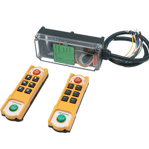 Controles remotos de grúa inalámbricos industriales con botón pulsador resistente y duradero de - Product Image 1