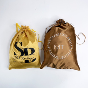 ถุงผ้าซาตินไหมพิมพ์โลโก้ตามสั่ง คุณภาพสูง พร้อมเชือกผูก ปิดผนึกได้ ใช้ซ้ำได้ เป็นมิตรกับสิ่งแวดล้อม สำหรับใส่เครื่องประดับและของขวัญ - Product Image 6