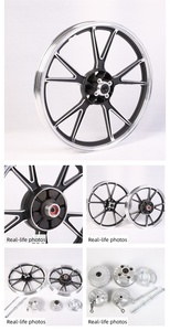 Convient pour moyeu de roue en alliage d'aluminium de style Prince avec freins à disque avant et à tambour arrière. - Product Image 6