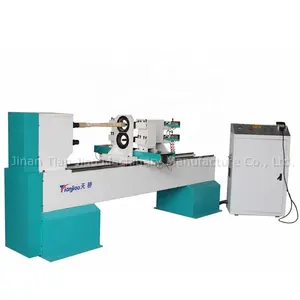 TJ-1516 yüksek hızlı masa sandalye bacakları otomatik CNC ahşap tornası ağaç İşleme