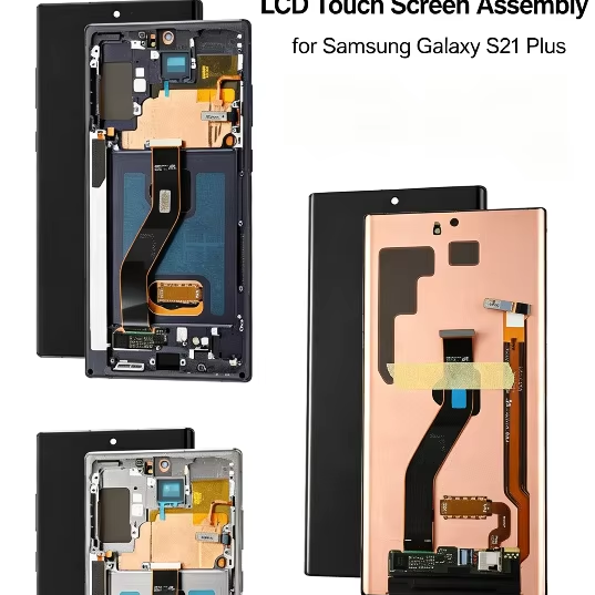 Pantalla LCD for Samsung Galaxy S21 S21 Plus S21 Ultra LCD with Frame Display Touch Screen Digitizer Assembly for G996 G991 G998