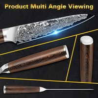 10% de réduction sur les couteaux à steak en acier Damas VG-10 de 5 pouces avec manche en bois de wengé personnalisé, best-seller sur eBay