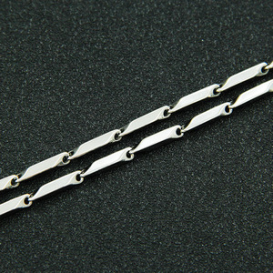 Nuevo Collar de Cadena Geométrica con Diseño de Bloques de Color, Chapado en Oro de Acero de Titanio, Estilo Hiphop, Joyería de Moda para Hombre - Product Image 5