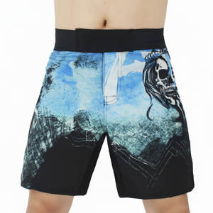 กางเกงขาสั้นมวยไทยสำหรับผู้ใหญ่สำหรับผู้ชายกางเกงขาสั้นแบบมวยไทยขาสั้นปรับแต่งโลโก้ได้ตามต้องการ - Product Image 1