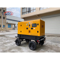Groupe électrogène diesel silencieux à châssis ouvert 1200 kW 1500 kVA triphasé 230 V 480 V 50/60 Hz avec ATS, démarrage à distance et faible consommation de carburant