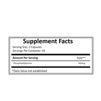 Capsules de phosphatidylsérine pour le cerveau - Fabricant de capsules le plus vendu, Complément alimentaire pour la force cérébrale Capsules de phosphatidylsérine