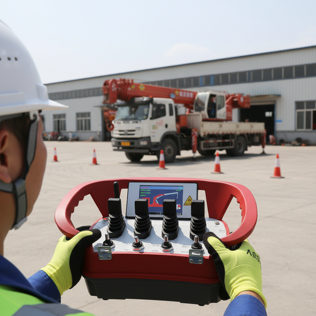 Doman Intelligent Wireless Remote Control Truck-Mounted Cranes Manual-Automatic XCMG Customized Industrial IP65 100m Remote