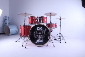 Azz-Juego de tambor de buena calidad, instrumento musical profesional, Carcasa de madera de álamo, acústico, 5 uds. - Product Image 3