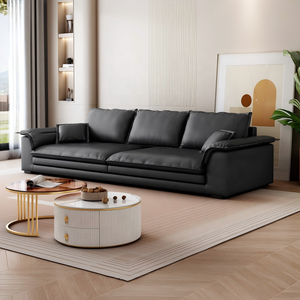 Lounge <strong>Suite</strong> Modern Luxury Sectional Sofa Bed Set with Stainless Steel Legs <strong>Tech</strong> Cloth Cover Living Room Furniture - Product Image 3