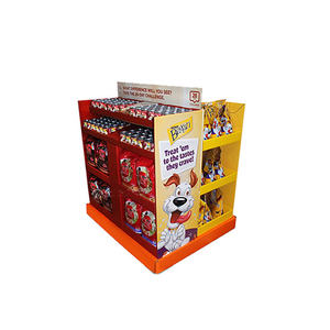 Vente en gros Présentoir de promotion de magasin de détail personnalisé Carton ondulé Cud Boîte de présentation Pdq - Product Image 6