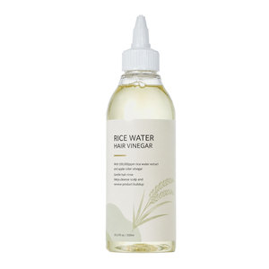 Private Labe - Agua de Arroz Orgánica y Vinagre de Sidra de Manzana, Cuidado Capilar Vegano, Antiarrugas, Antienvejecimiento, para Cabello Seco y Encrespado, Cuero Cabelludo, Ácido-Base - Product Image 1