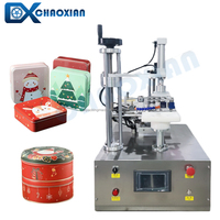 Machine de scellage de ruban rond de table pour boîtes à biscuits boîtes à biscuits noix fruits secs chips snack conteneurs scellant