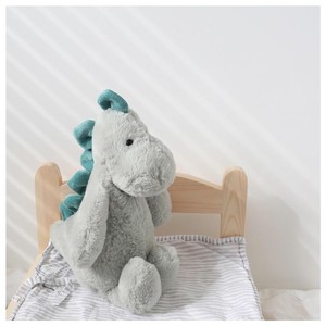 Fluffy Animal Plush Orange Fox Blue <strong>Dinosaur</strong> Grey Dino Stuffed Toy for <strong>Nursery</strong> - Product Image 5