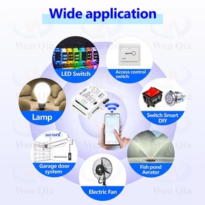 Tuya Mini Diy <strong>Wifi</strong> Smart <strong>Rf</strong> 433mhz 1ch <strong>Relay</strong> Dc Ac 9v 12v 24v USB 5v Wireless Remote Control Switch for Google Alexa Fan - Product Image 3