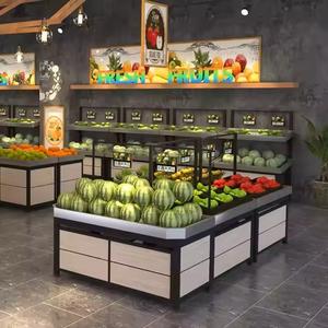 En promotion : Étagères de présentation de fruits et légumes pour supermarchés et tables promotionnelles - Product Image 4