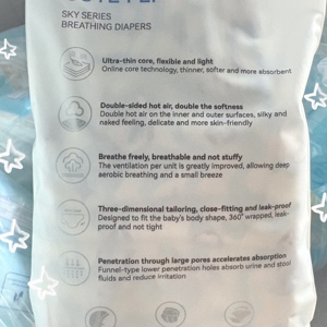 Pañales Desechables para Bebé Cotton Lane, Prevención de Fugas 3D, Cinta Mágica 3M, Certificación CE, Ultra Suaves, Transpirables, Absorbentes, Sandia SAP - Product Image 4