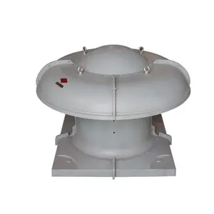 FRP Carbon Steel Roof Mounted Fan Chimney Smoke Exhaust Axial-flow Fan