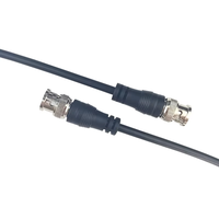 Câble de transmission vidéo coaxial BNC mâle-femelle Q9 avec blindage tressé en feuille d'aluminium et gaine en PVC - Ligne d'extension 75-3-5