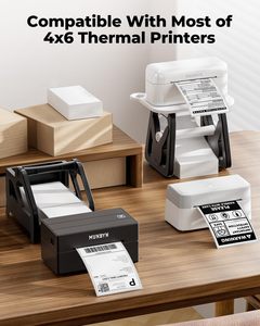 Etiquetas <span class=keywords><strong>de</strong></span> Envío Térmicas Directas MUNBYN 4x6, Grado Comercial, Adhesivo Permanente, Formato Rectangular, Etiquetas <span class=keywords><strong>de</strong></span> Correo - Product Image 3