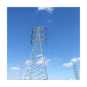 निर्माता विद्युत लाइन के लिए 220Kv हाई वोल्टेज पावर ट्रांसमिशन टॉवर की आपूर्ति करता है
