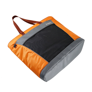 Sac isotherme de pique-nique en nylon pour femme, extra large, surdimensionné, vintage, tendance estivale, portable, robuste, résistant à l'eau, réutilisable - Product Image 3