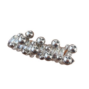 Coletero Elegante para Mujer, Estilo Línea Telefónica, con Perlas, Trenzado, Coleteros <span class=keywords><strong>de</strong></span> Burbuja para Mujer - Product Image 4