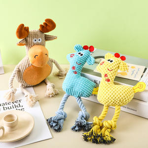 סופבלטו צעצועים לחיות מחמד יצרנים אביזרים חבל כותנה ניקוי שיניים חג המולד כלב תנועה אינטראקטיבי צעצועים - Product Image 4