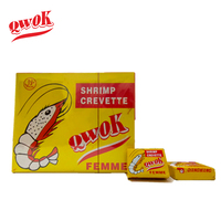 Cubes d'assaisonnement pour crevettes de marques africaines célèbres, cubes de bouillon de crevettes