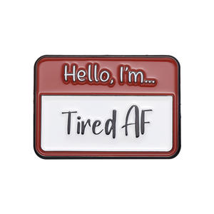 可定制LGBT胸针无性跨同性恋女同性恋软珐琅别针骄傲彩虹翻领徽章黑色镀镍合金 - Product Image 6