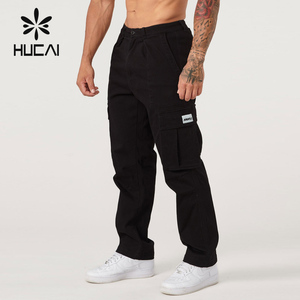 HUCAI Personnalisé Hommes Premium Coton Bouton Humidité Sports Extérieur <span class=keywords><strong>Escalade</strong></span> <span class=keywords><strong>Pantalon</strong></span> Cargo - Product Image 5
