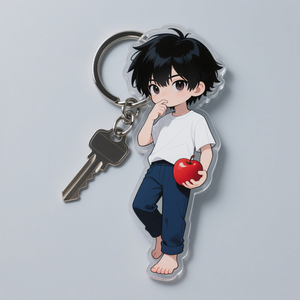 Llavero de acrílico de anime personalizado de fábrica, llavero de personaje coleccionable para fanáticos para exhibición - Product Image 2