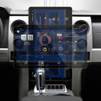 Écran rotatif de style Tesla de 13,3 pouces, autoradio Android 2din/1din pour Ford, lecteur multimédia de voiture universel, lecteur DVD, navigation