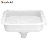 Meilleur filtre à miel à double tamis en plastique pour seau avec filtrage en entonnoir - Filtration du miel - Acheter du matéri