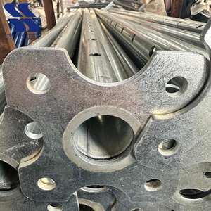 Accesorios de acero galvanizado en caliente con cabeza en forma de U y placa de flores para sistemas de andamios - Product Image 3